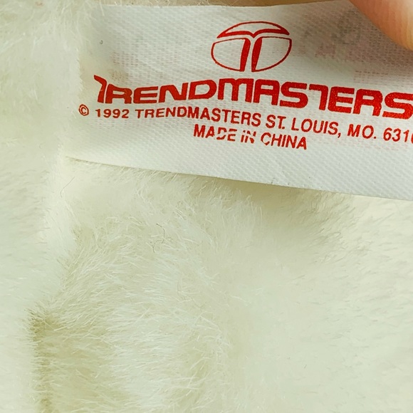 VTG Trendmasters Giggle Shake Christmas Holiday Bear Plush 1992 Tested Works - Picture 7 of 10